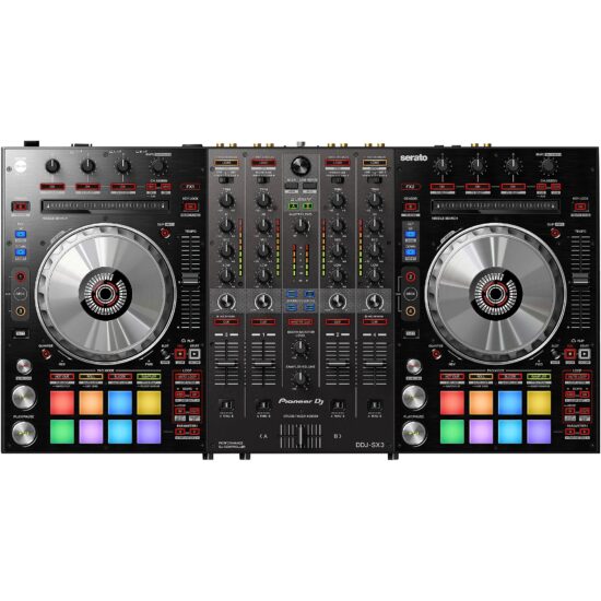 Kontroler Pioneer DDJ SX3 rzut z góry