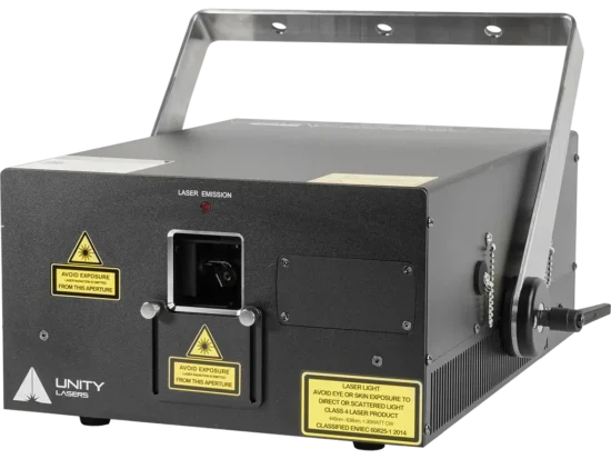 laser unity raw 10W dmx + ilda lewy bok laser unity raw 10W dmx + ilda lewy bok