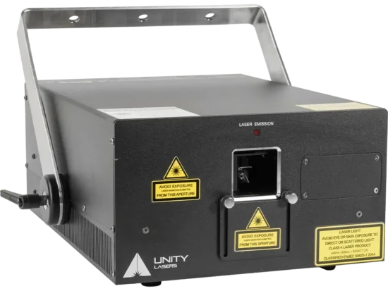 laser unity raw 10W dmx + ilda prawy bok laser unity raw 10W dmx + ilda prawy bok