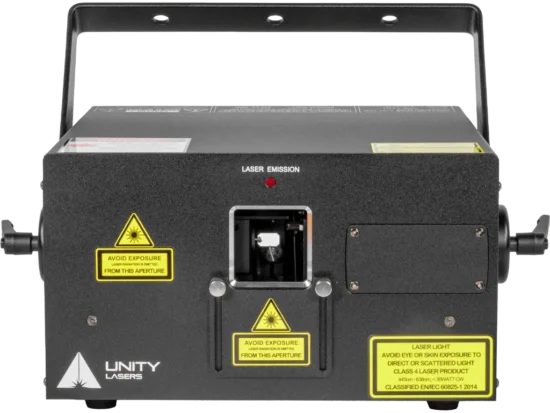 Laser Unity RAW 5 FB4 | ArtNet, Ethernet, DMX